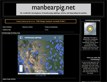 Tablet Screenshot of manbearpig.net